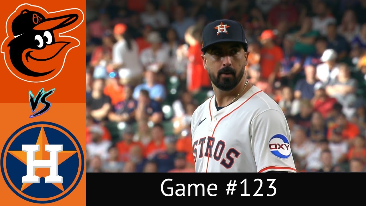 Astros VS Orioles Condensed Game 8/16/25