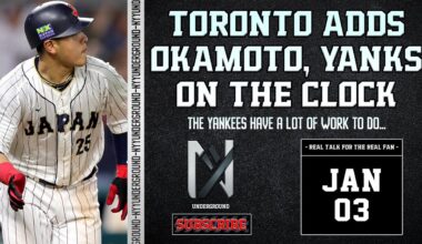 LIVE Toronto Adds Okamoto, Yankees On The Clock...