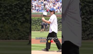 coaching his little nuggets ⚾️☺️ #strangerthings