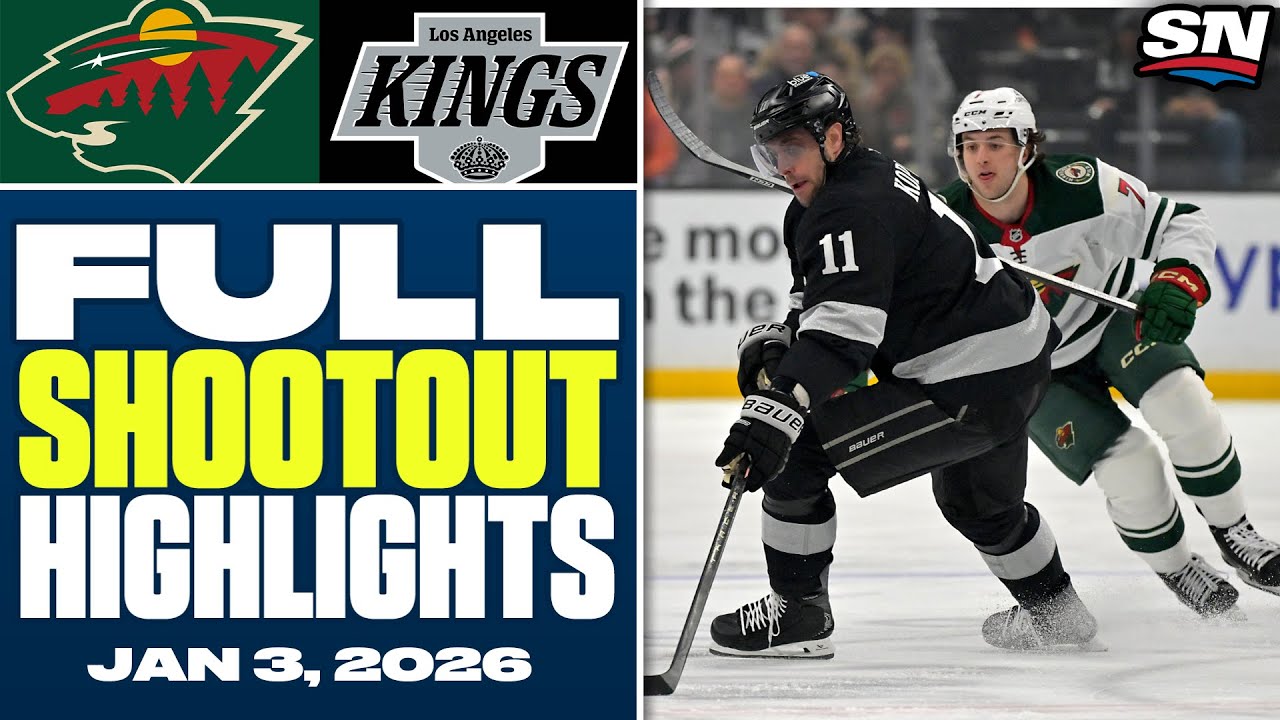 Minnesota Wild at Los Angeles Kings | FULL Shootout highlights - January 3, 2026