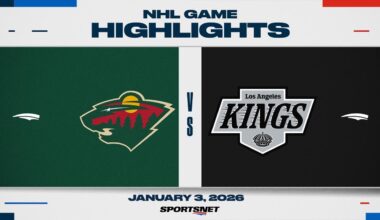 NHL Highlights | Wilds vs. Kings - January 3, 2026