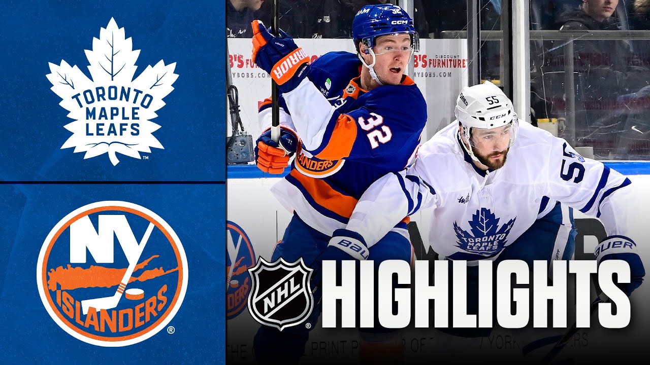 Maple Leafs vs. Islanders | NHL Highlights | January 03, 2026