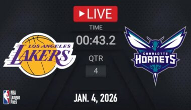 NBA LIVE! Los Angeles Lakers vs Charlotte Hornets | Jan. 4, 2026 | Hornets vs Lakers NBA LIVE 2K26