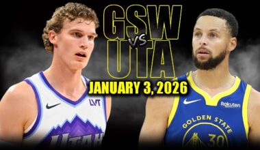 Golden State Warriors vs Utah Jazz Full Game Highlights – January 3, 2026 | NBA Season