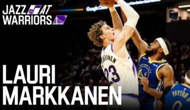 Lauri closes the game out with 35 points 😱 | UTAH JAZZ