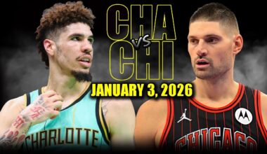 Chicago Bulls vs Charlotte Hornets Full Game Highlights – January 3, 2026 | NBA Season