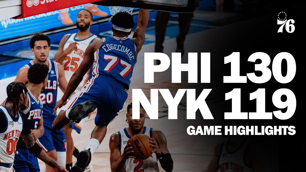 Game Highlights: Philadelphia Makes it Three Wins in a Row