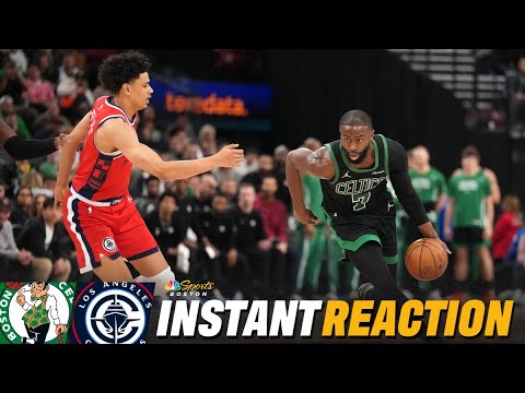 INSTANT REACTION: Jaylen Brown drops 50 as Celtics DOMINATE Clippers offensively