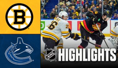 Bruins vs. Canucks | NHL Highlights | January 03, 2026