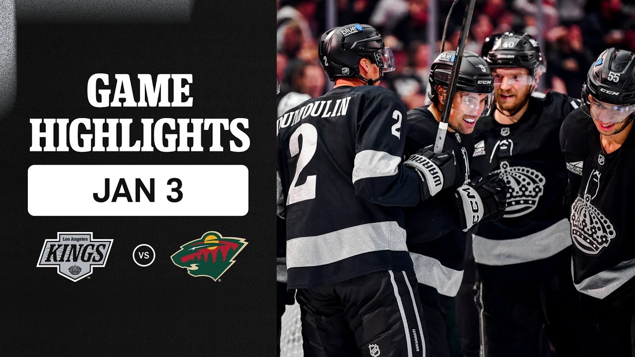 HIGHLIGHTS: Minnesota Wild vs LA Kings