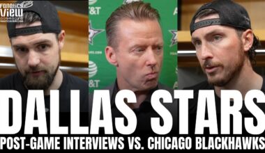 Matt Duchene, Jamie Benn & Glen Gulutzan Recap Dallas Stars Getting "Out Battled" by Chicago in '25