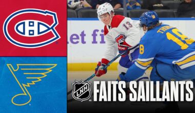 Canadiens vs Blues | Faits saillants