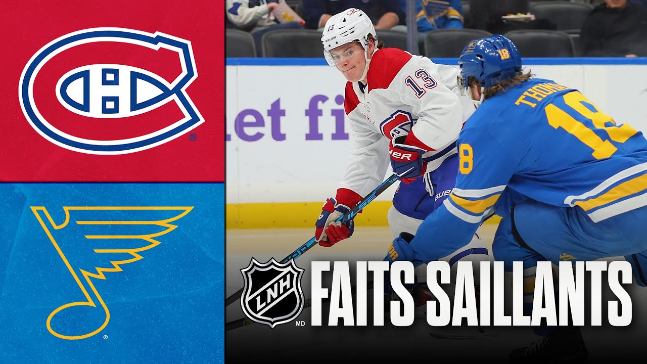 Canadiens vs Blues | Faits saillants