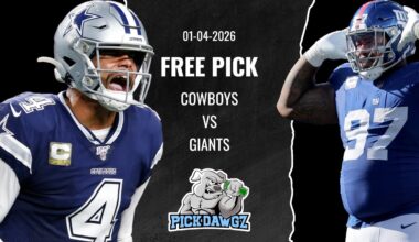 Dallas Cowboys vs New York Giants 1/4/26 NFL Pick & Prediction | NFL Week 18