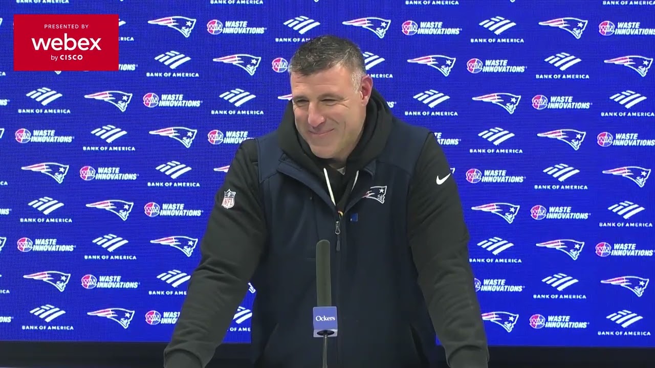 Mike Vrabel: "I’m Confident That We Will Be Ready for Whoever We Play." | Patriots Press Conference