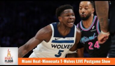 Edwards, Minnesota Timberwolves defeat the Heat in Miami | Five on the Floor