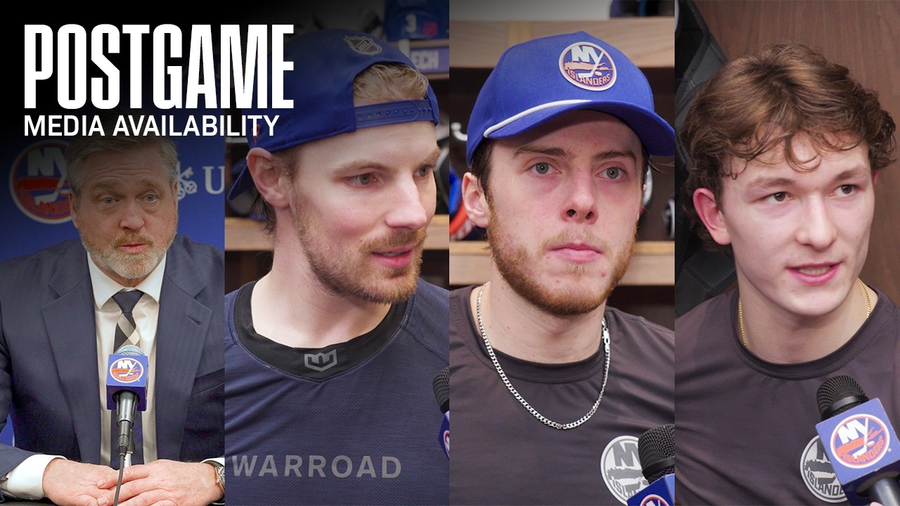 New York Islanders Postgame Availability | NYI 4 vs TOR 3 (OT)