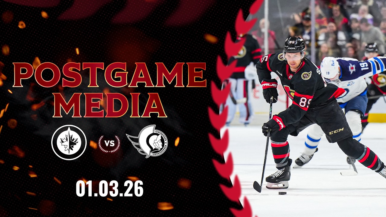 LIVE: POSTGAME MEDIA OTT 4 WPG 2