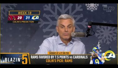 THE HERD | Colin Cowherd CONFIDENT Los Angeles Rams Are ANGRY And Will BLOWOUT Arizona | NFL