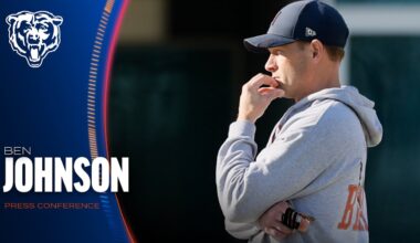Ben Johnson previews matchup with Lions | Press Conference