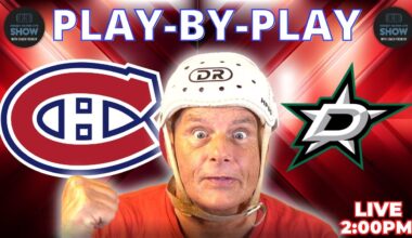 SUZUKI IS AN OLYMPIAN! 🇨🇦 Canadiens vs Stars LIVE | Play-by-Play & Reaction