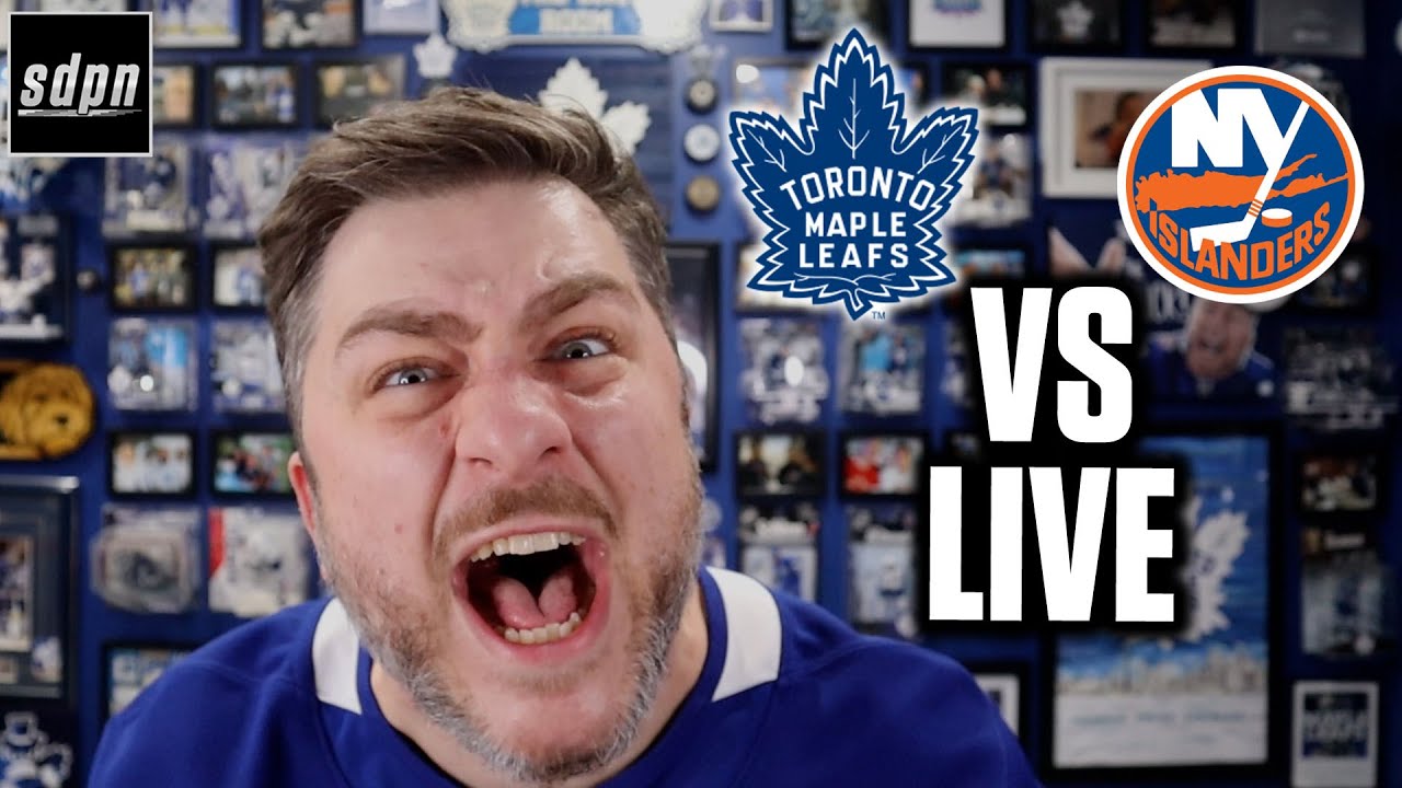 Toronto Maple Leafs vs New York Islanders LIVE w/ Steve Dangle