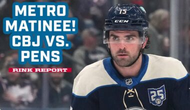 METRO MATINEE 🍿🎥 Blue Jackets vs. Penguins Game Preview! | Rink Report