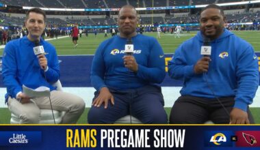 Rams-Cardinals Pregame Show From SoFi Stadium | Players To Watch, Game Predictions & More
