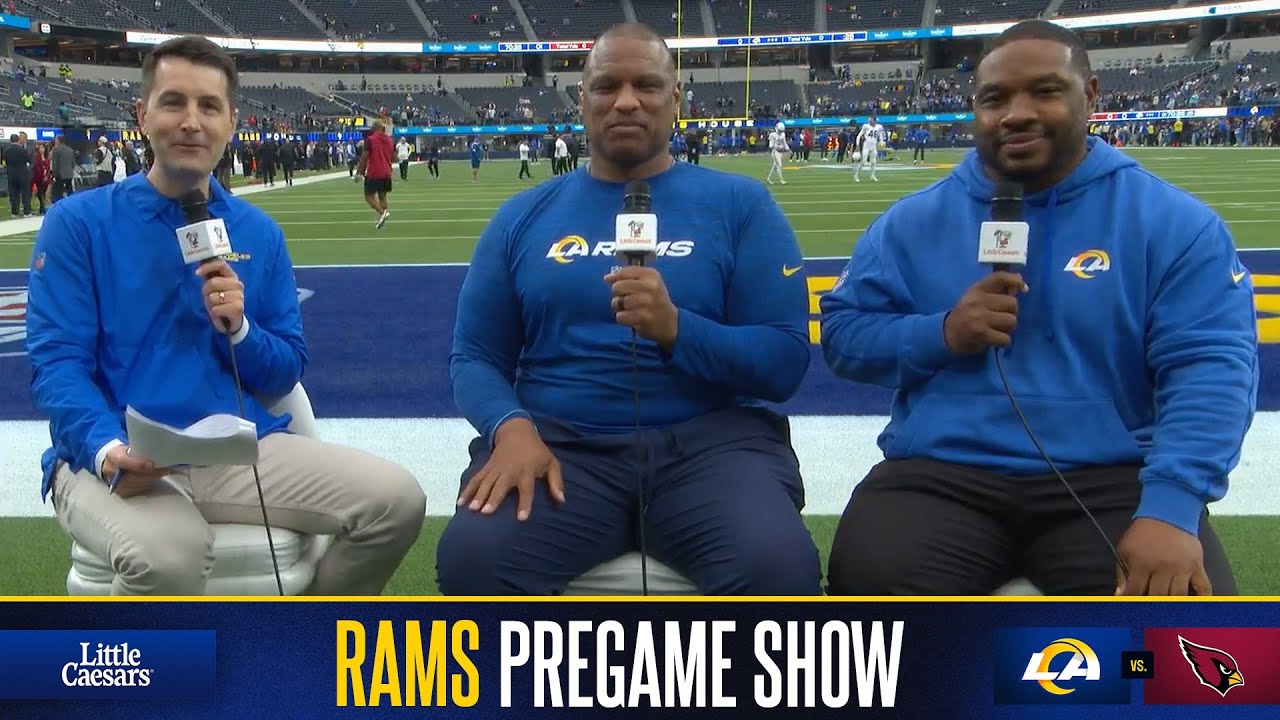 Rams-Cardinals Pregame Show From SoFi Stadium | Players To Watch, Game Predictions & More