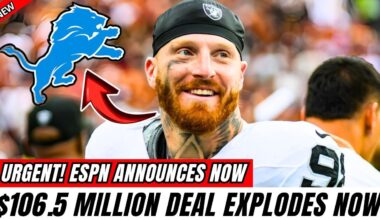 🚨🥳 MOST ANTICIPATED ANNOUNCEMENT! THIS SIGNING IS A MASTERSTROKE! DETROIT LIONS NEWS TODAY 2025!