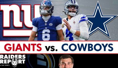 NFL Live Stream Scoreboard: Giants vs. Cowboys Free Play-By-Play, Raiders #1 Pick Watch Party On FOX