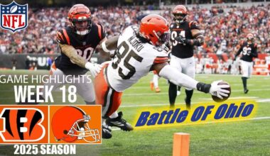 Cleveland Browns vs Cincinnati Bengals WEEK 18 | FULL GAME Highlights | NFL Season 2026