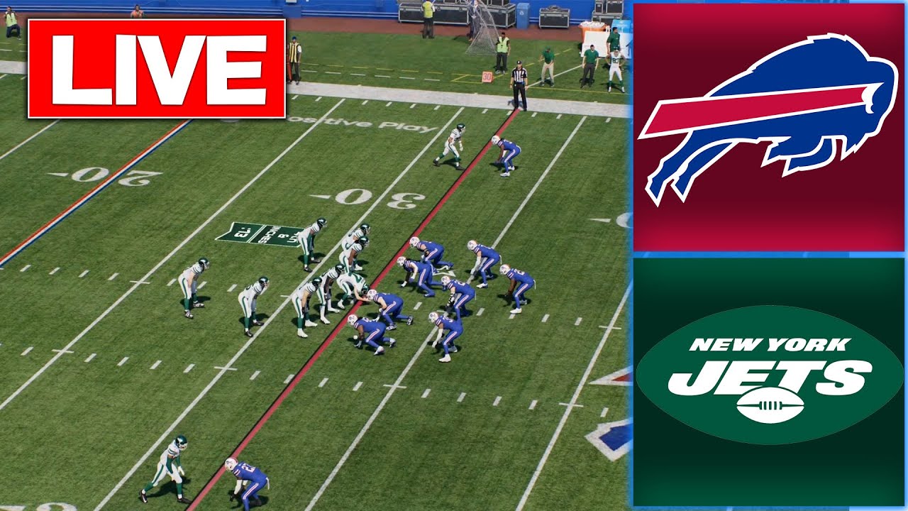 🔴 LIVE🔴Buffalo Bills vs New York Jets/ Week 18 / Madden NFL 26
