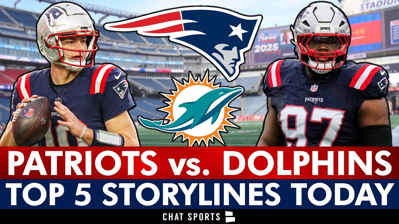 Patriots vs. Dolphins Preview: 5 Top Patriots Storylines To Watch For Tonight | AFC Playoff Picture