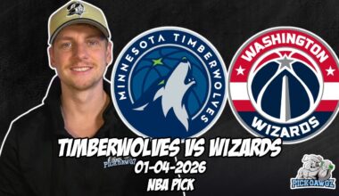 Minnesota Timberwolves vs Washington Wizards 1/4/26 NBA Free Picks & Prediction | NBA Betting Tips