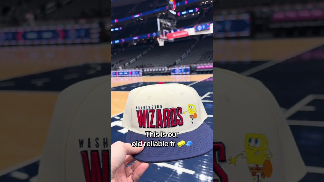 This SpongeBob hat giveaway is our old reliable fr 🧽🧢 #nba #spongebob #sports #giveaway