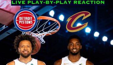 Detroit Pistons vs Cleveland Cavaliers NBA Play-By-Play Reaction 1/4/26 LIVE