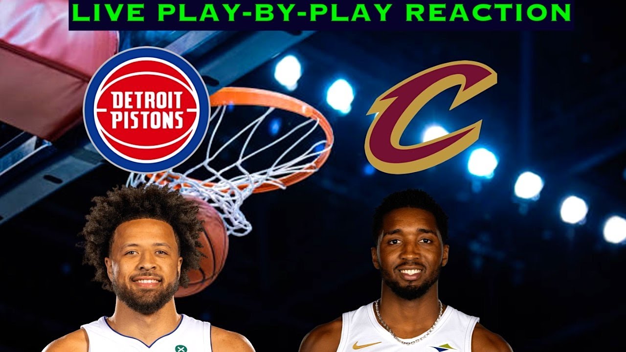 Detroit Pistons vs Cleveland Cavaliers NBA Play-By-Play Reaction 1/4/26 LIVE