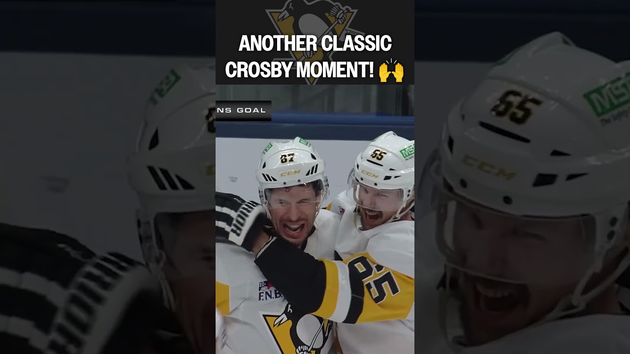 CROSBY completes FOUR-GOAL comeback!