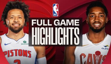 PISTONS at CAVALIERS | FULL GAME HIGHLIGHTS | January 4, 2026