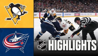 Penguins vs. Blue Jackets | NHL Highlights | January 04, 2026