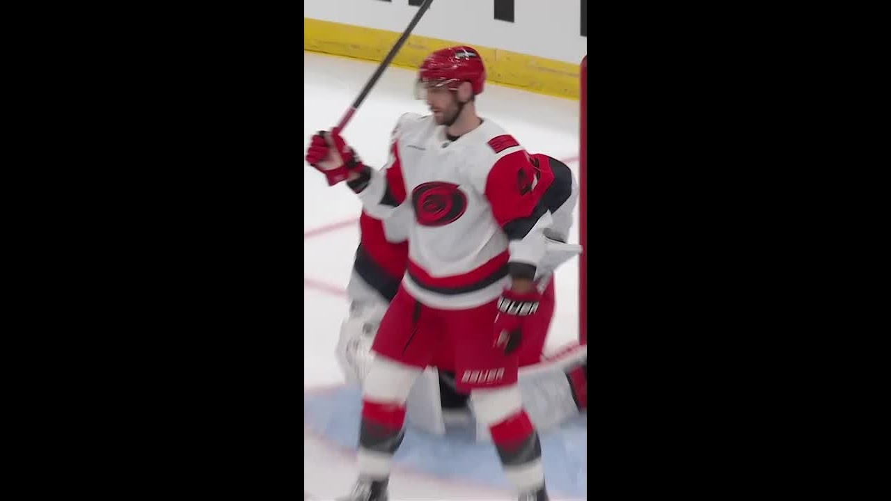 Dawson Mercer with a Short Goal vs. Carolina Hurricanes