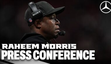 Head Coach Raheem Morris & Quarterback Kirk Cousins Week 18 postgame press conferences vs. Saints