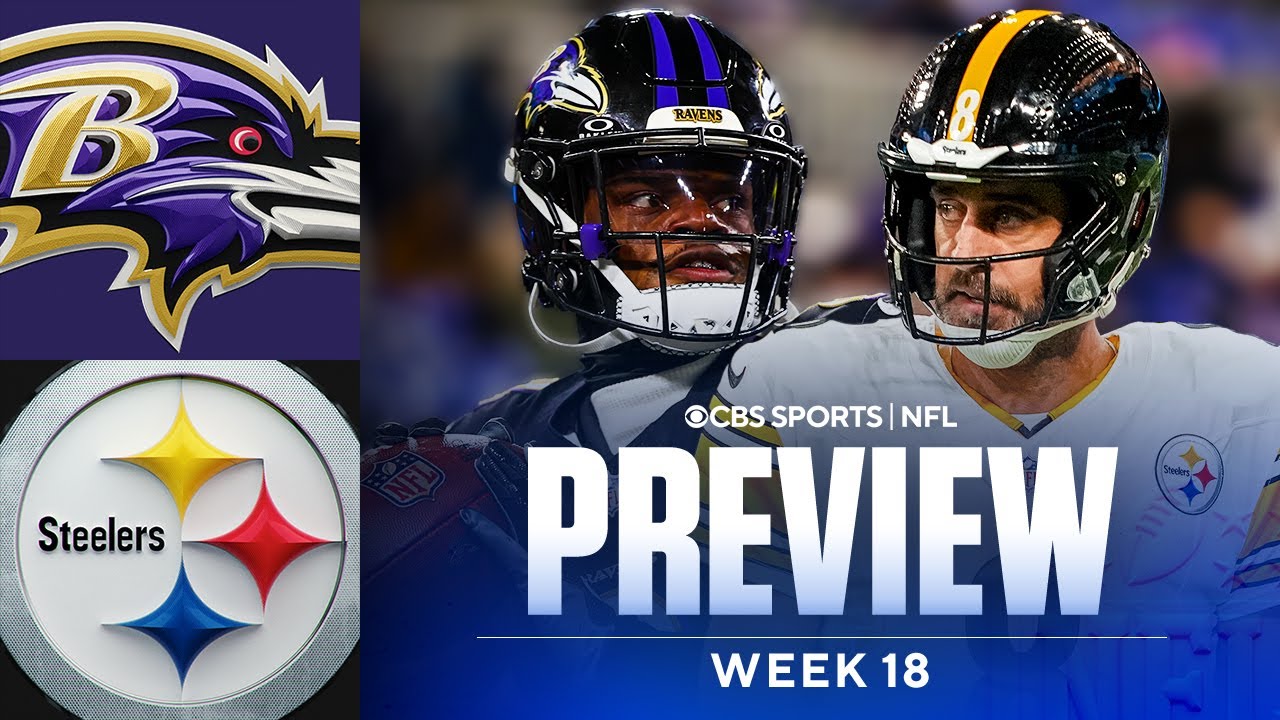 Ravens vs Steelers Sunday Night Football PREVIEW: Picks and Predictions | NFL Week 18