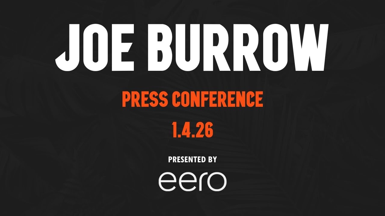 Joe Burrow Press Conference - January 4