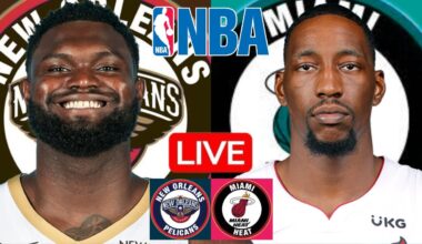 LIVE: NEW ORLEANS PELICANS vs MIAMI HEAT | NBA | PLAY BY PLAY | SCOREBOARD