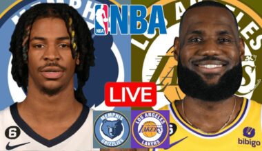 LIVE: MEMPHIS GRIZZLIES vs LOS ANGELES LAKERS | NBA | PLAY BY PLAY | SCOREBOARD
