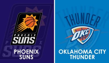 Phoenix Suns vs Oklahoma City Thunder NBA Live Scoreboard