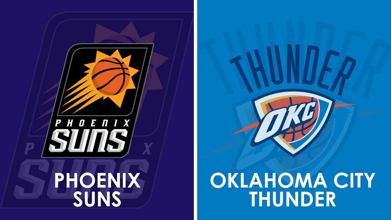Phoenix Suns vs Oklahoma City Thunder NBA Live Scoreboard