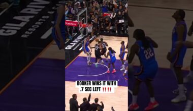 Unbelievable, Booker in the clutch 🤯